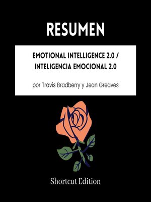 cover image of RESUMEN--Emotional Intelligence 2.0 / Inteligencia emocional 2.0 por Travis Bradberry y Jean Greaves